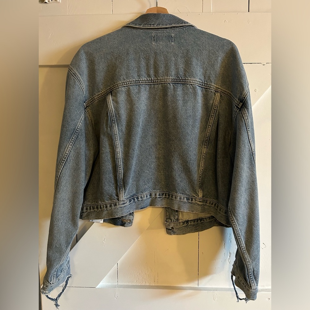Agolde Shrunken Charli Denim Jacket - Picture 7 of 10